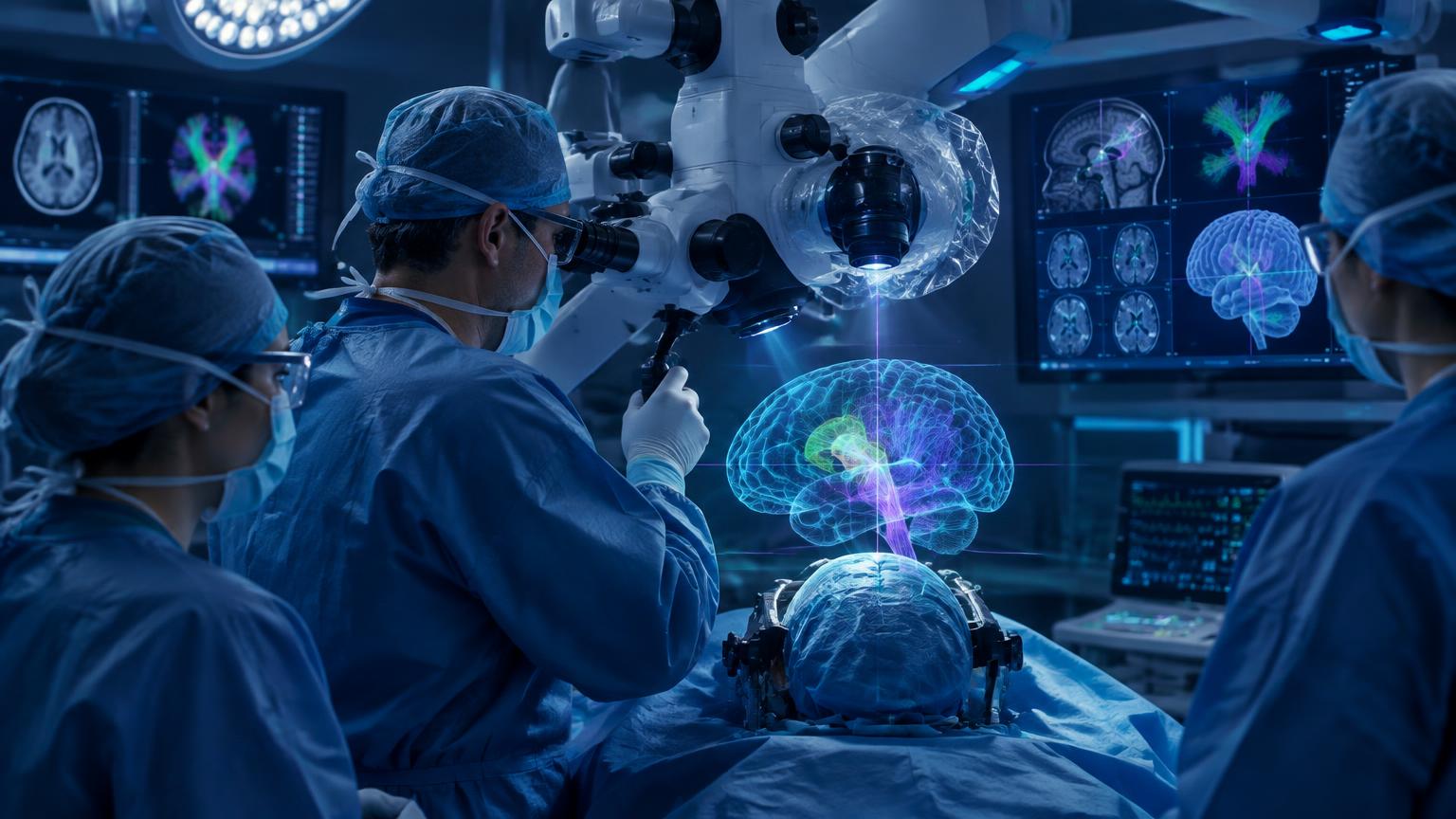 Capa da área de Neuro-cirurgia